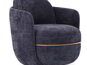 Wittmann Miles Lounge Chair 3D Model