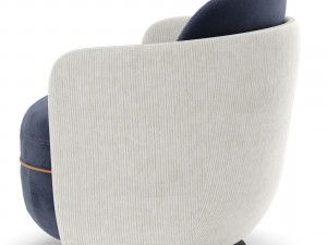 Wittmann Miles Lounge Chair 3D Model