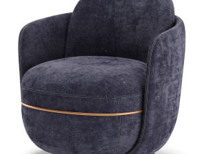 Wittmann Miles Lounge Chair 3D Model