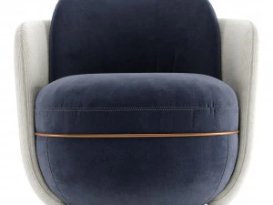 Wittmann Miles Lounge Chair 3D Model