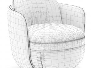 Wittmann Miles Lounge Chair 3D Model