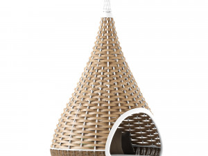 Dedon Nestrest Hanging Lounger 3D Model
