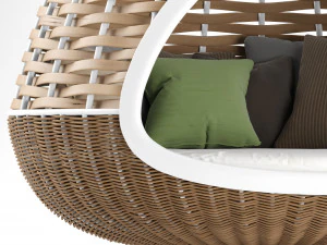 Dedon Nestrest hangligstoel 3D Model