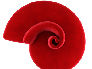 Tatlin sofa red Modelo 3D