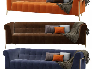 Divano Sheffield Holly-Hunt Modello 3D