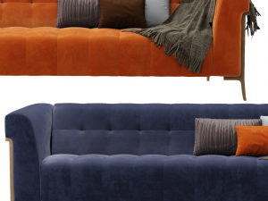 Holly-Hunt Sheffield Sofa 3D 모델