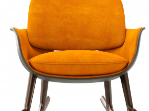 Martha Rocking Armchair 3D 모델