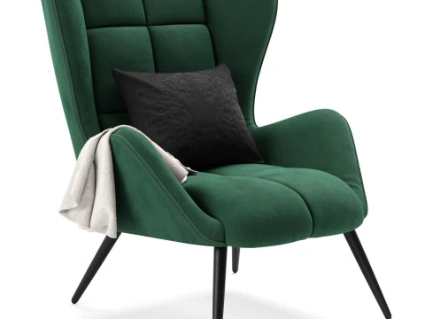 Poltrona Halmar Tyrion Modello 3D