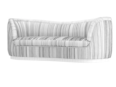Dakota Double Sofa By Brabbu 3D Model