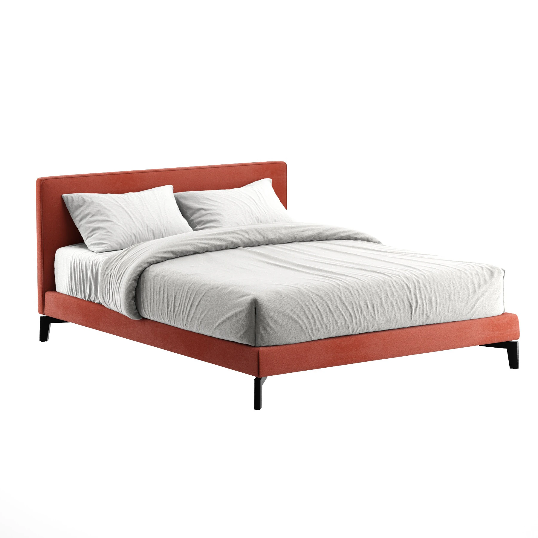 Meridiani Stone Bed 3D Model .c4d .max .obj .3ds .fbx .stl .blend