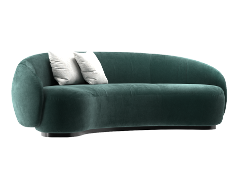Modern Minimalist Sofa By Walkoly used Modelo 3D