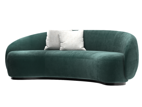Modern Minimalist Sofa By Walkoly used Modelo 3D