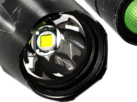 Aluminium Flashlight used Modello 3D