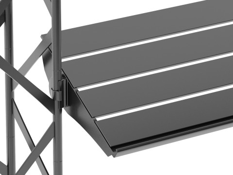 Origami Seg Truss Island E parts 3D Model