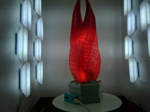 dead space obelisk with light effects 3D Принт Модель