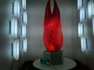 dead space obelisk with light effects 3D Print Model
