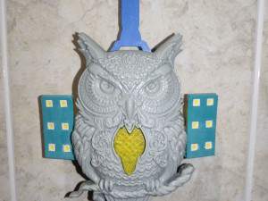 owl-night light 3D 프린트 모델