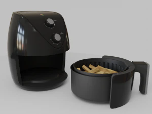 fritadeira de ar Modelo 3D