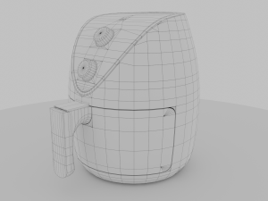 air fryer Modelo 3D
