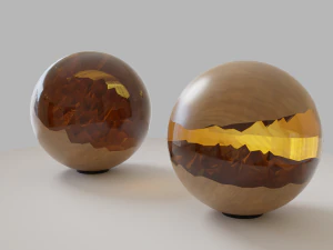 гібридні сфери 3D Модель