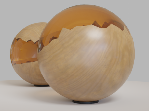 hybrid spheres Modelo 3D