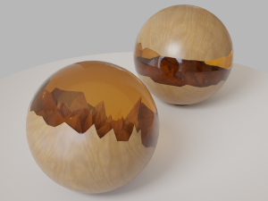 hybrid spheres Modelo 3D