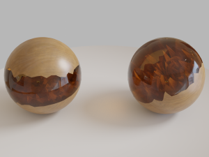 hybrid spheres Modelo 3D