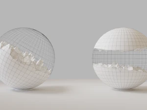 hybrid spheres 3D Model