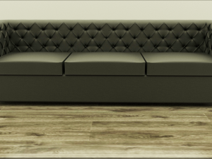chesterfield sofa light weight 3D Модель