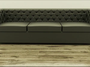 chesterfield sofa light weight 3D Model