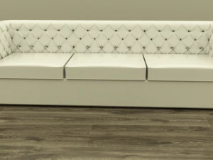 切斯特菲尔德沙发重量轻 3D 模型