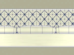 chesterfield sofa light weight 3D Model