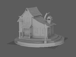 an old home 3D Print Models