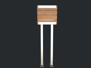 modern mailbox 3D-Modell