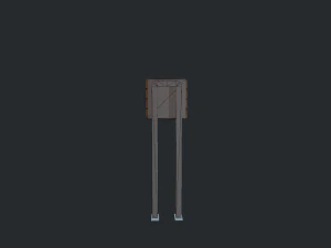 modern mailbox 3D Model