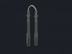 dragon nunchucks 3D Model