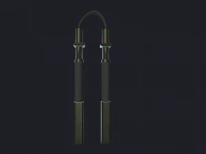 dragon nunchucks 3D Model