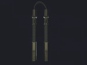 dragon nunchucks 3D Model
