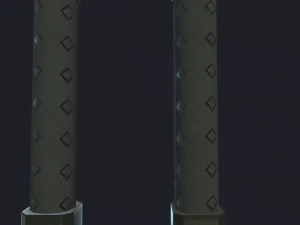 dragon nunchucks 3D Model