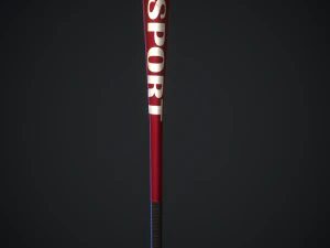 metal baseball bat 3D Model