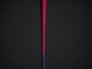metal baseball bat 3D Model