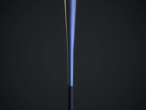metal baseball bat 3D Model