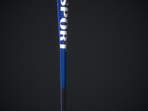metal baseball bat 3D 모델