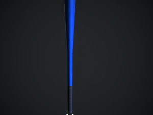 metal baseball bat 3D Model