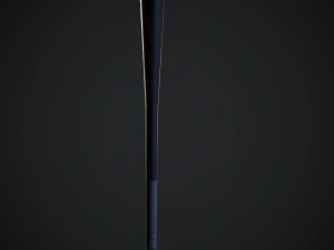 metal baseball bat 3D Model