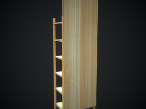 wood stillage 3D 模型