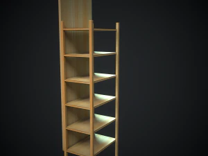 древесная барда 3D Модель