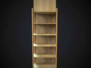wood stillage 3D 模型