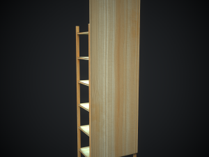 wood stillage 3D 模型