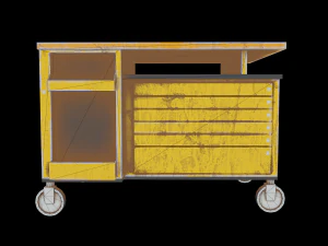 old dust toolbox 3D Model